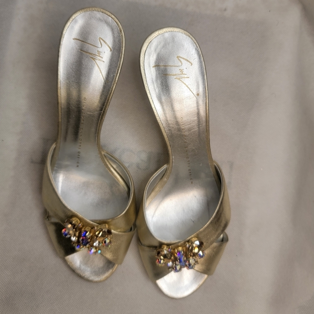 Giuseppe Zanotti Design Sahara Heels Italy Made size 7